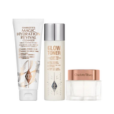 CHARLOTTE’S MAGIC MINI CLEANSE, TONE & GLOW SET SKINCARE KIT