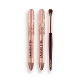 Exagger-Eyes Easy Eyeshadow Stick & Blender Brush Kit Eye Kit
