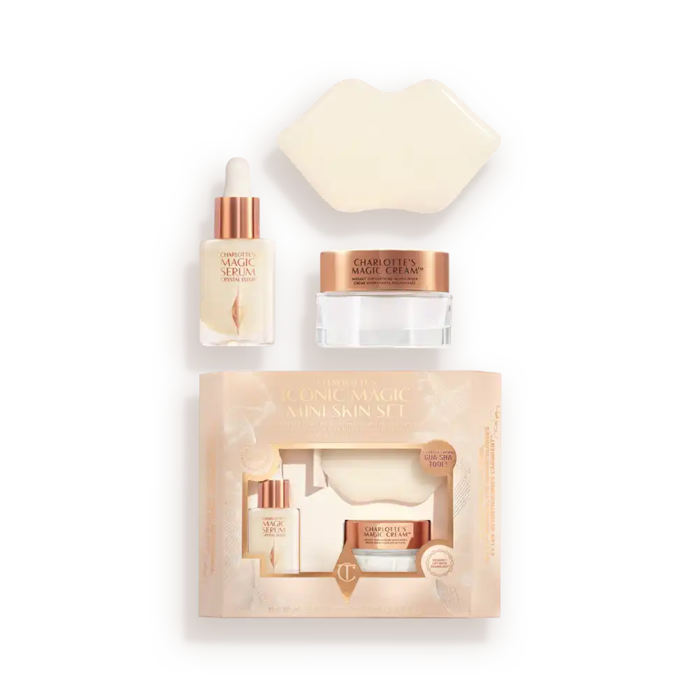CHARLOTTE'S ICONIC MAGIC MINI SKIN SET TRAVEL SIZE SKINCARE KIT