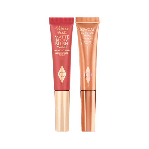 PILLOW TALK GLOW & BLUSH BEAUTY WAND KIT CHEEK KIT