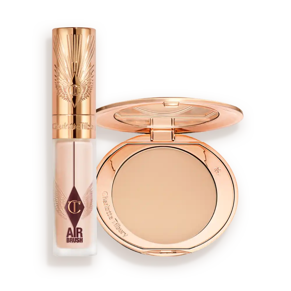 AIRBRUSH BLUR COMPLEXION PERFECTING DUO FACE KIT
