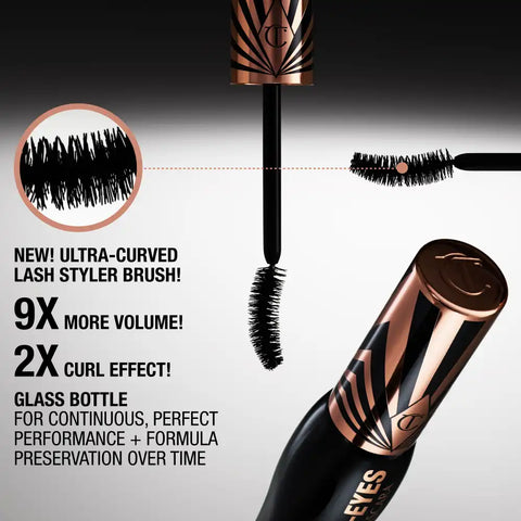 EXAGGER-EYES VOLUME MASCARA EXAGGER-BLACK 10ML