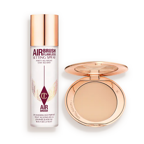AIRBRUSH FLAWLESS FINISH & SET DUO Complexion Kit