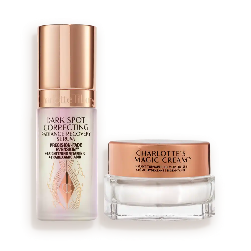 DARK SPOT SERUM & MINI CHARLOTTE’S MAGIC CREAM DUO SKINCARE KIT