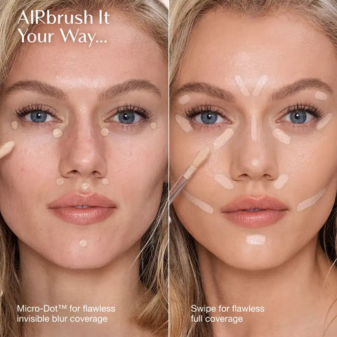 AIRBRUSH FLAWLESS BLUR CONCEALER KIT FACE KIT