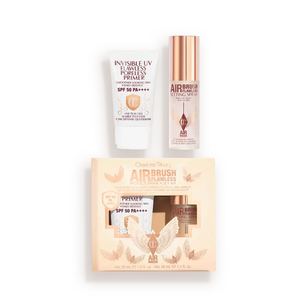 AIRBRUSH FLAWLESS PROTECT, PRIME & SET KIT FACE KIT