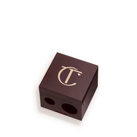 PENCIL SHARPENER ROSE GOLD & NIGHT CRIMSON