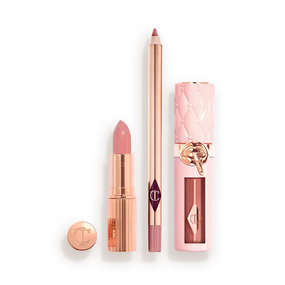PILLOW TALK PERFECT, PLUMP & POUT LIP TRIO LIP KIT