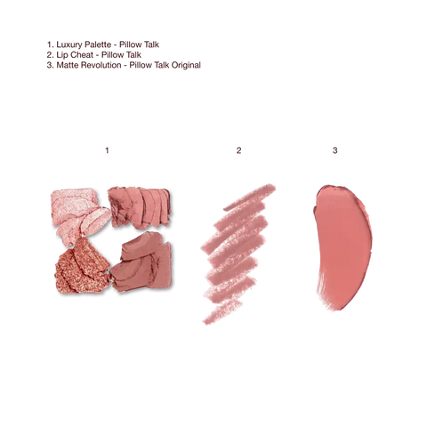 THE GIFT OF PILLOW TALK EYES & LIPS GIFT SET