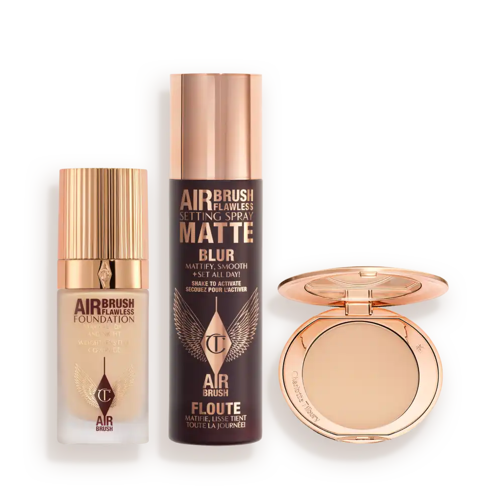 AIRBRUSH FLAWLESS PERFECT, BLUR & SET KIT FACE KIT