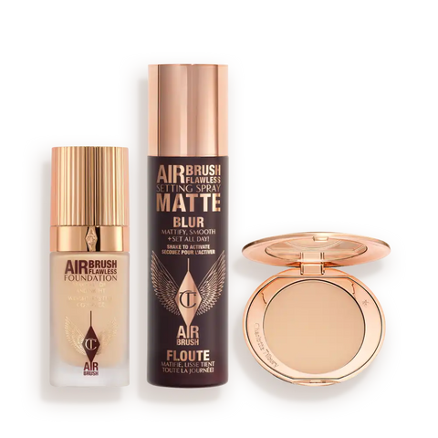 AIRBRUSH FLAWLESS PERFECT, BLUR & SET KIT FACE KIT
