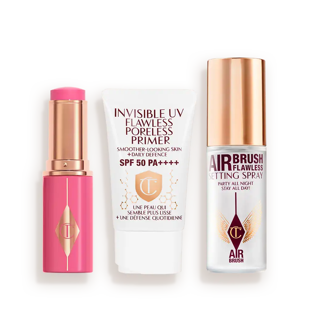 UNREAL BLUSH, PROTECT & SET TRIO BEAUTY KIT