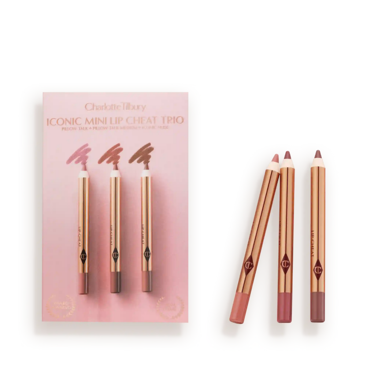 CHARLOTTE'S ICONIC LIP CHEAT TRIO LIP CHEAT TRIO GIFT
