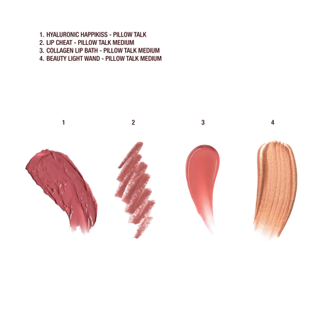 PILLOW TALK ICONIC LIP AND CHEEK KIT PILLOW TALK MEDIUM