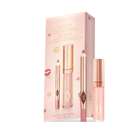 GLOSSY LIP DUO NUDE PINK