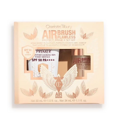 AIRBRUSH FLAWLESS PROTECT, PRIME & SET KIT FACE KIT