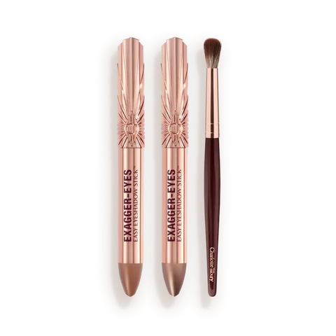 Exagger-Eyes Easy Eyeshadow Stick & Blender Brush Kit Eye Kit