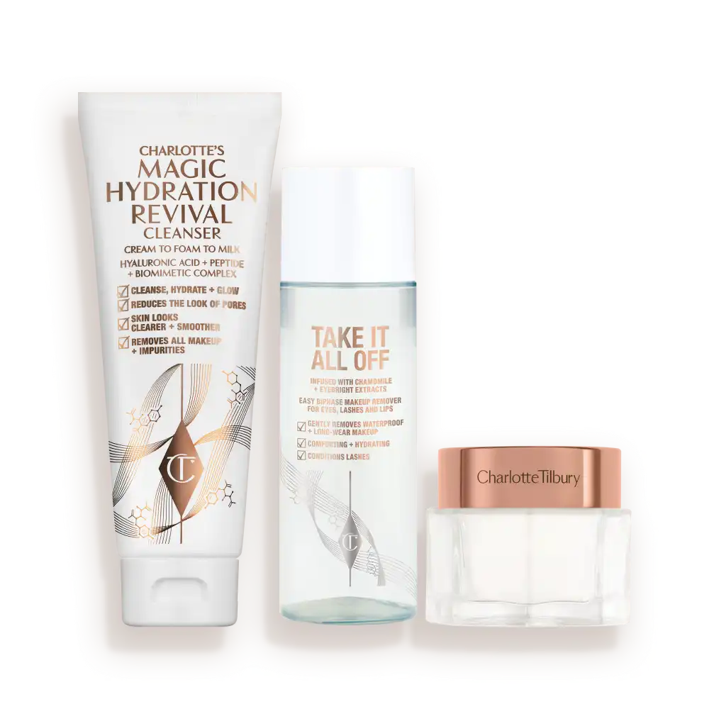 CLEANSE, TAKE IT ALL OFF & GLOW SET SKINCARE KIT