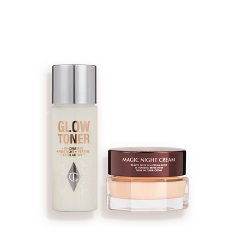 CHARLOTTE’S NIGHT-TIME GLOWING SKIN DUO SKINCARE KIT