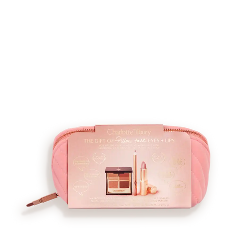 THE GIFT OF PILLOW TALK EYES & LIPS GIFT SET