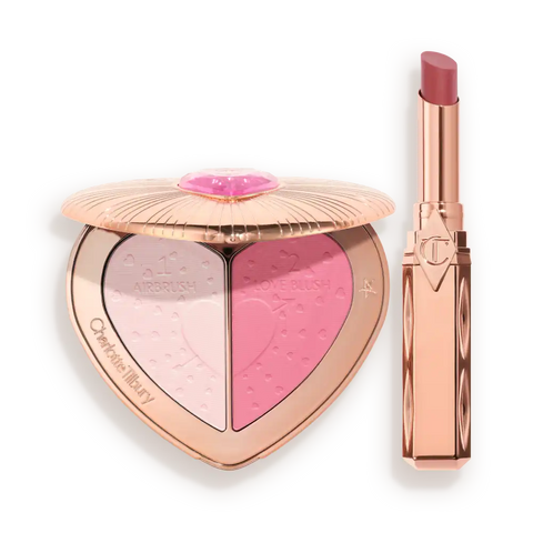PILLOW TALK LOVE-BLUSH ON THE GO KIT MAKEUP KIT
