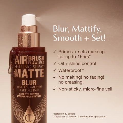 AIRBRUSH FLAWLESS PERFECT, MATTIFY & SET KIT FACE KIT