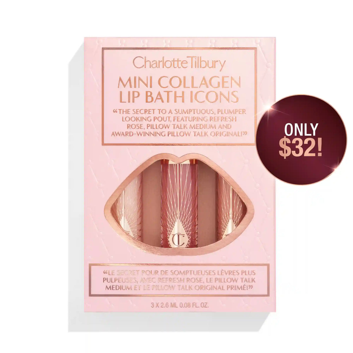 MINI COLLAGEN LIP BATH ICONS LIMITED EDITION LIP KIT