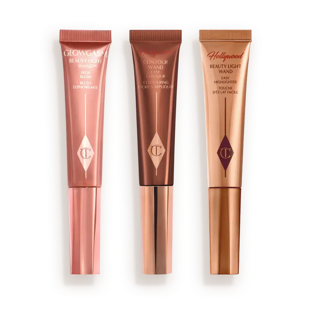 BEAUTY LIGHT WAND & HOLLYWOOD CONTOUR KIT MUST-HAVE CHEEK KIT