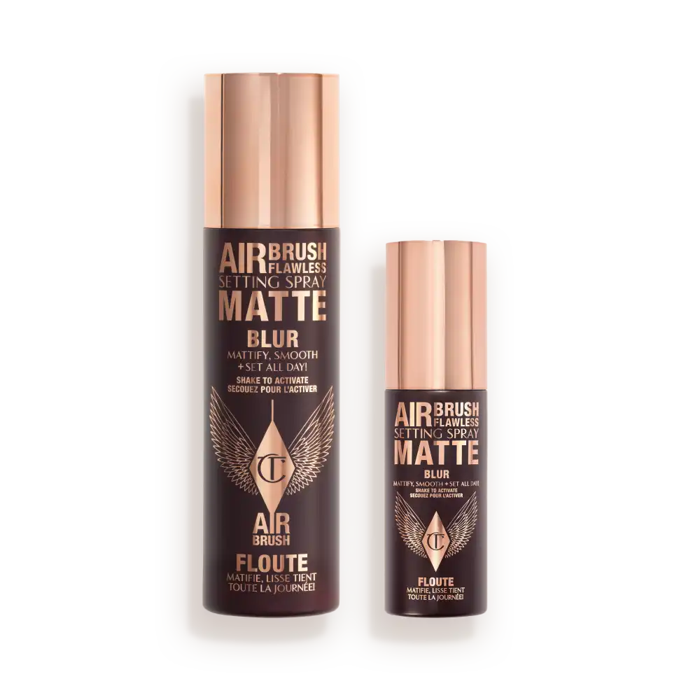 AIRBRUSH FLAWLESS SETTING SPRAY MATTE & MINI DUO FACE KIT