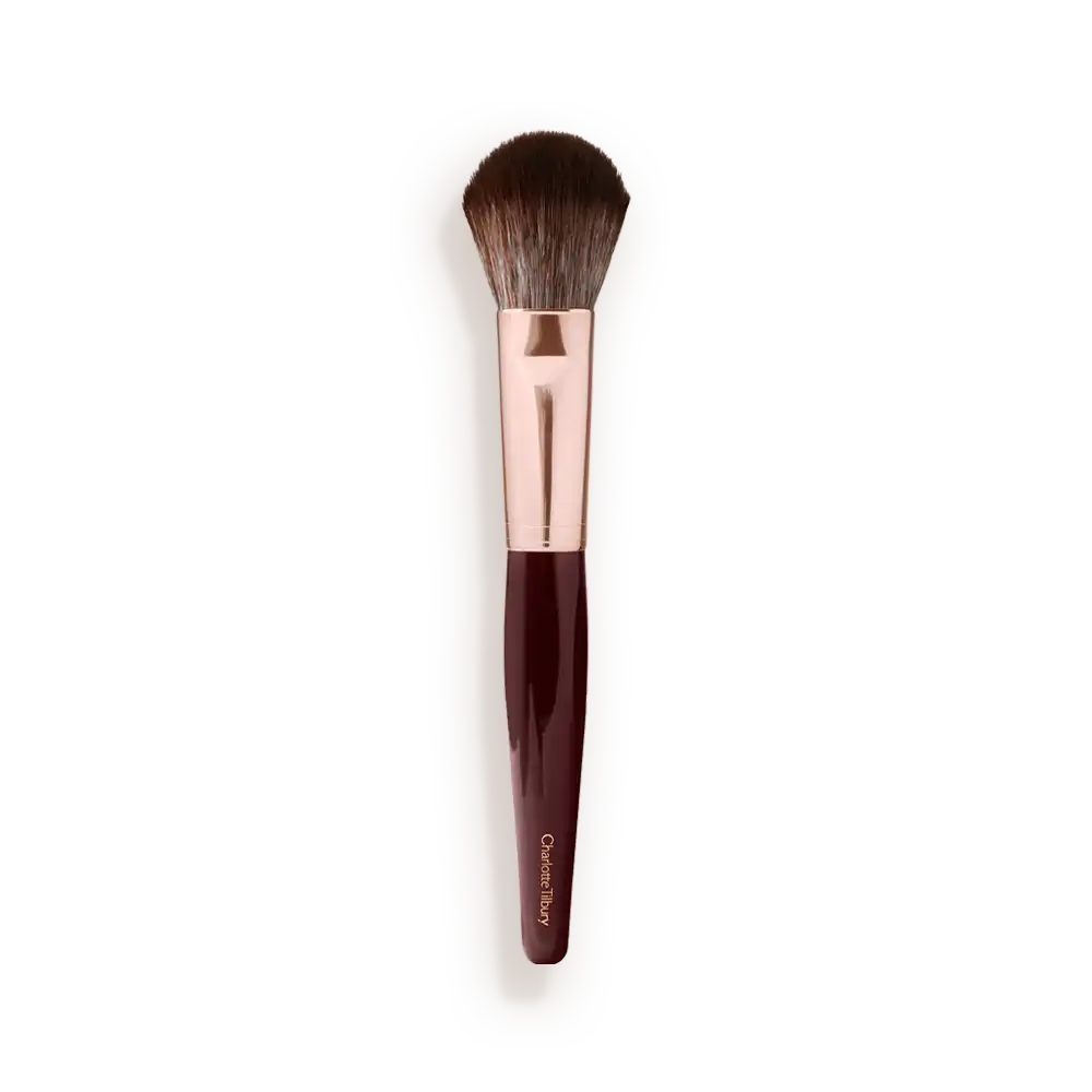 BRONZER & BLUSHER BRUSH ROSE GOLD & NIGHT CRIMSON