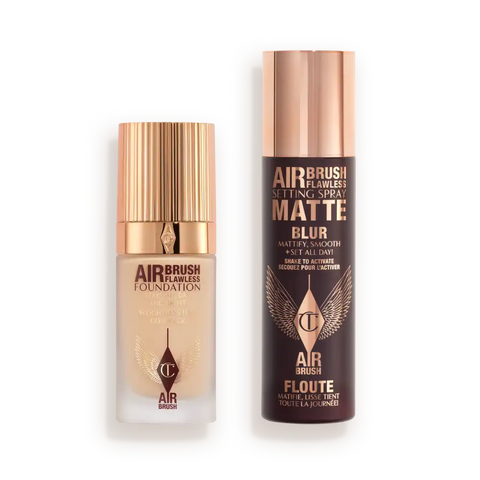 AIRBRUSH FLAWLESS PERFECT, MATTIFY & SET KIT FACE KIT