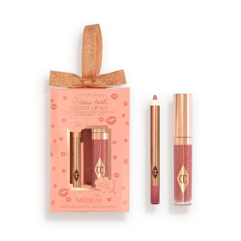 PILLOW TALK MINI GLOSSY LIPS DUO PILLOW TALK FAIR