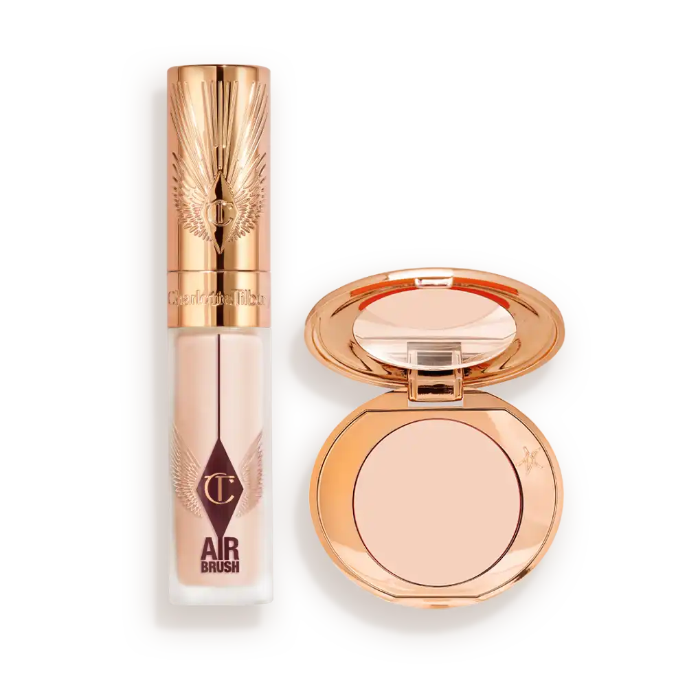 AIRBRUSH CONCEAL & COLOUR-CORRECT DUO FACE KIT