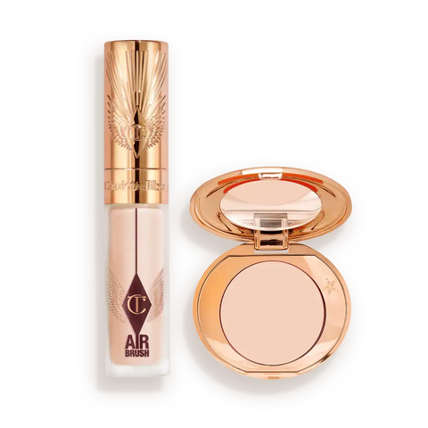 AIRBRUSH CONCEAL & COLOUR-CORRECT DUO FACE KIT