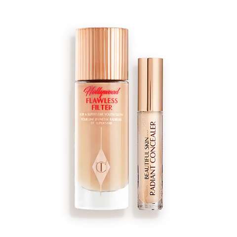 HOLLYWOOD FLAWLESS RADIANT GLOW DUO FACE KIT