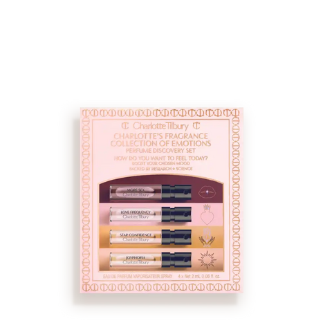 CHARLOTTE'S FRAGRANCE COLLECTION OF EMOTIONS 4 X 2ML DISCOVERY SET