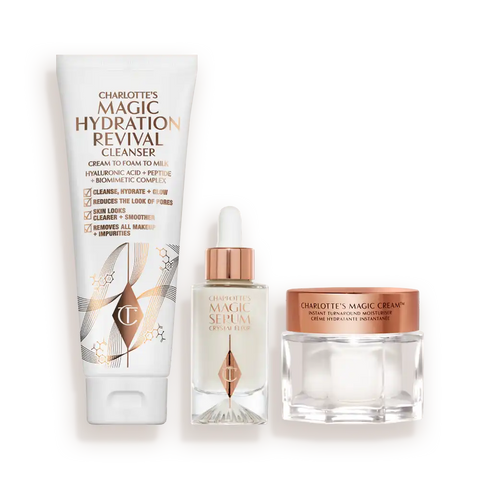 CHARLOTTE’S 3-STEP MAGIC SKIN ROUTINE SKINCARE KIT